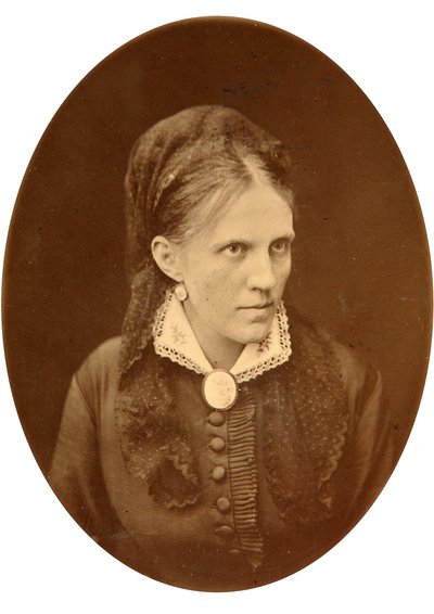 Portretbuste van Anna G. Dostyevskaya door N.A. Lorenkovich